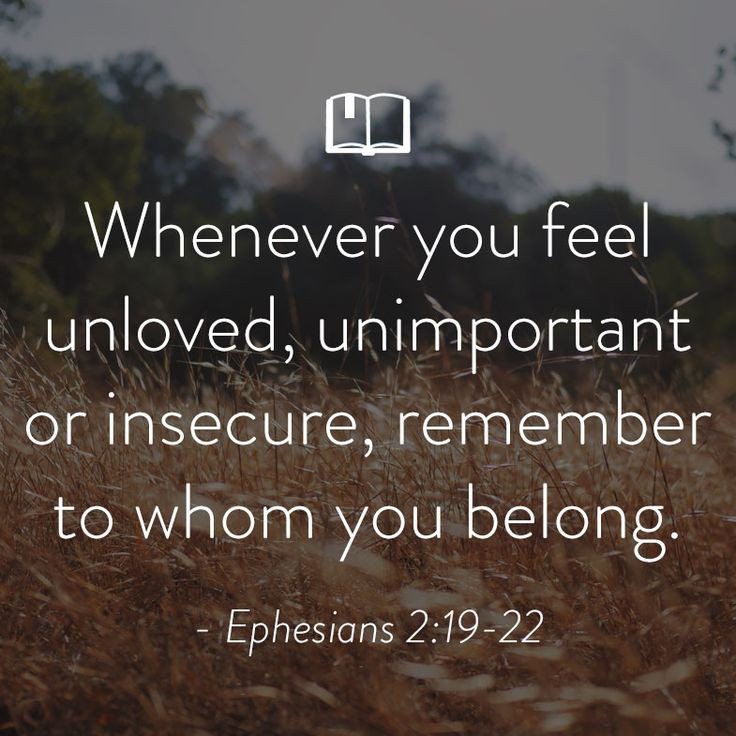 Bible Quotes About Sadness
 Bible Verse for Women About Feeling Unloved