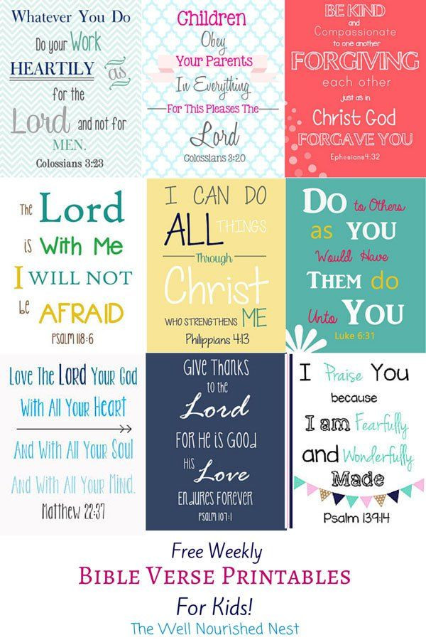 Bible Quotes For Kids
 Pin on Kids Group Board
