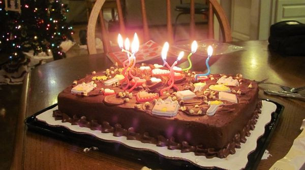 Big Birthday Cakes
 Chocolate Happy Birthday Cake and s