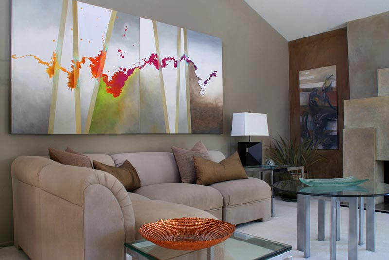 Big Paintings For Living Room
 Selecting Abstract Art for Modern Interiors Modern Art