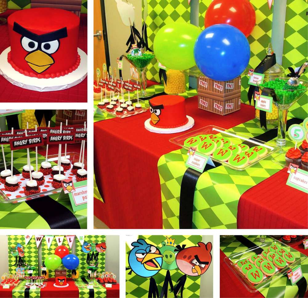 Bird Birthday Party
 Angry Birds Birthday Party Ideas 9 of 10