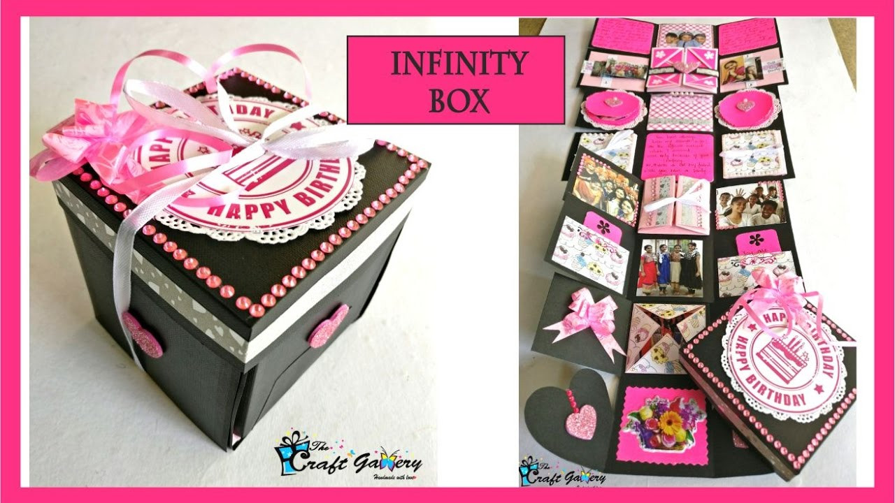 Birthday Box Gift Ideas
 BIRTHDAY GIFT for a Best Friend INFINITY box