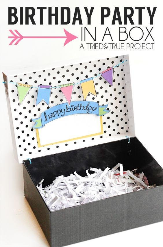 Birthday Box Gift Ideas
 Cinco regalos originales para sorprender a tu pareja