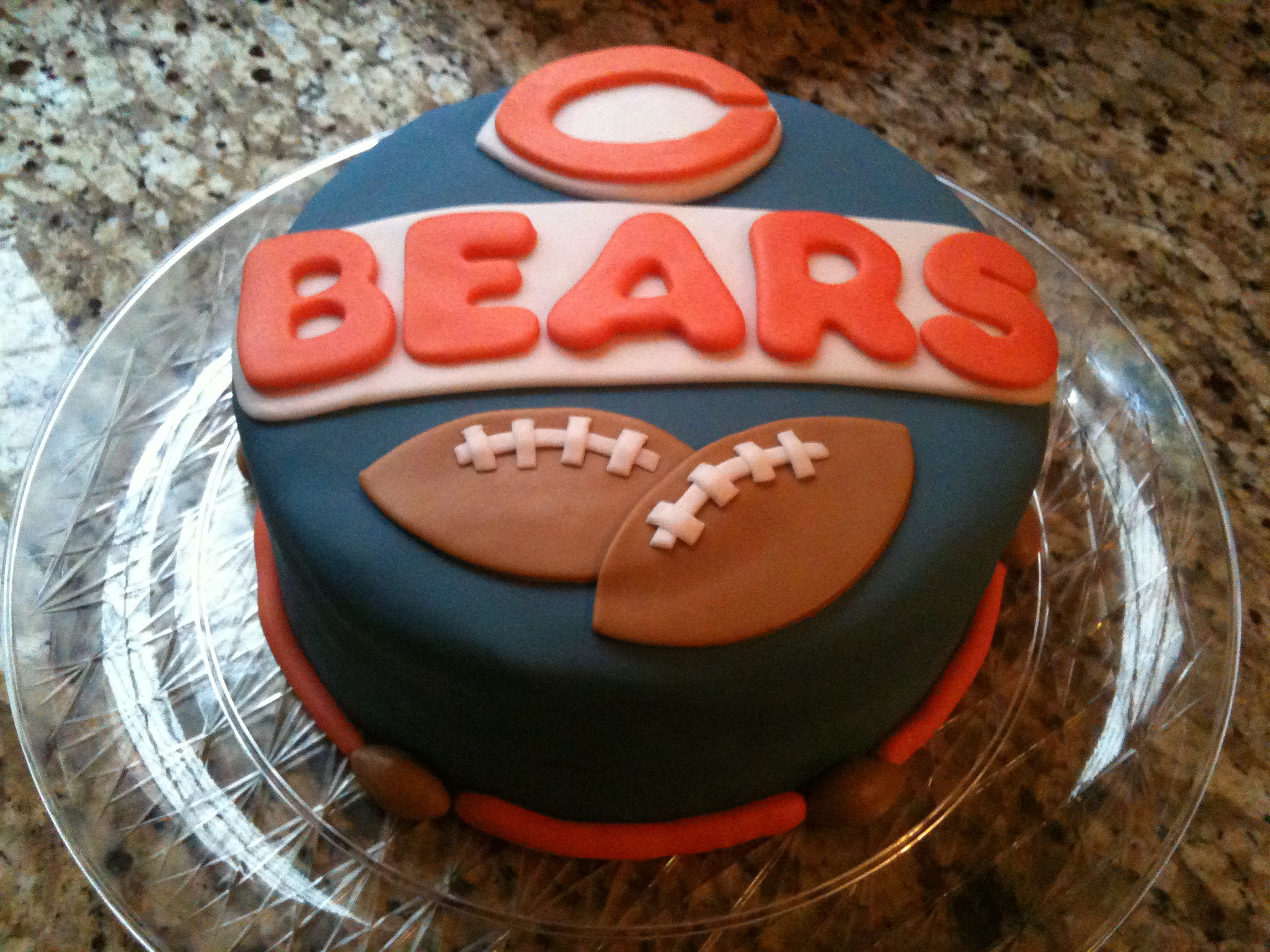 Birthday Cake Chicago
 Chicago Bears