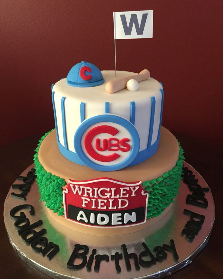 Birthday Cake Chicago
 Chicago Cubs Birthday Cake Birthday Cakes