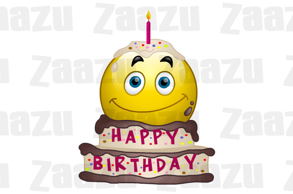 Birthday Cake Emoticon
 7 Funny Animated Birthday Emoticons Happy