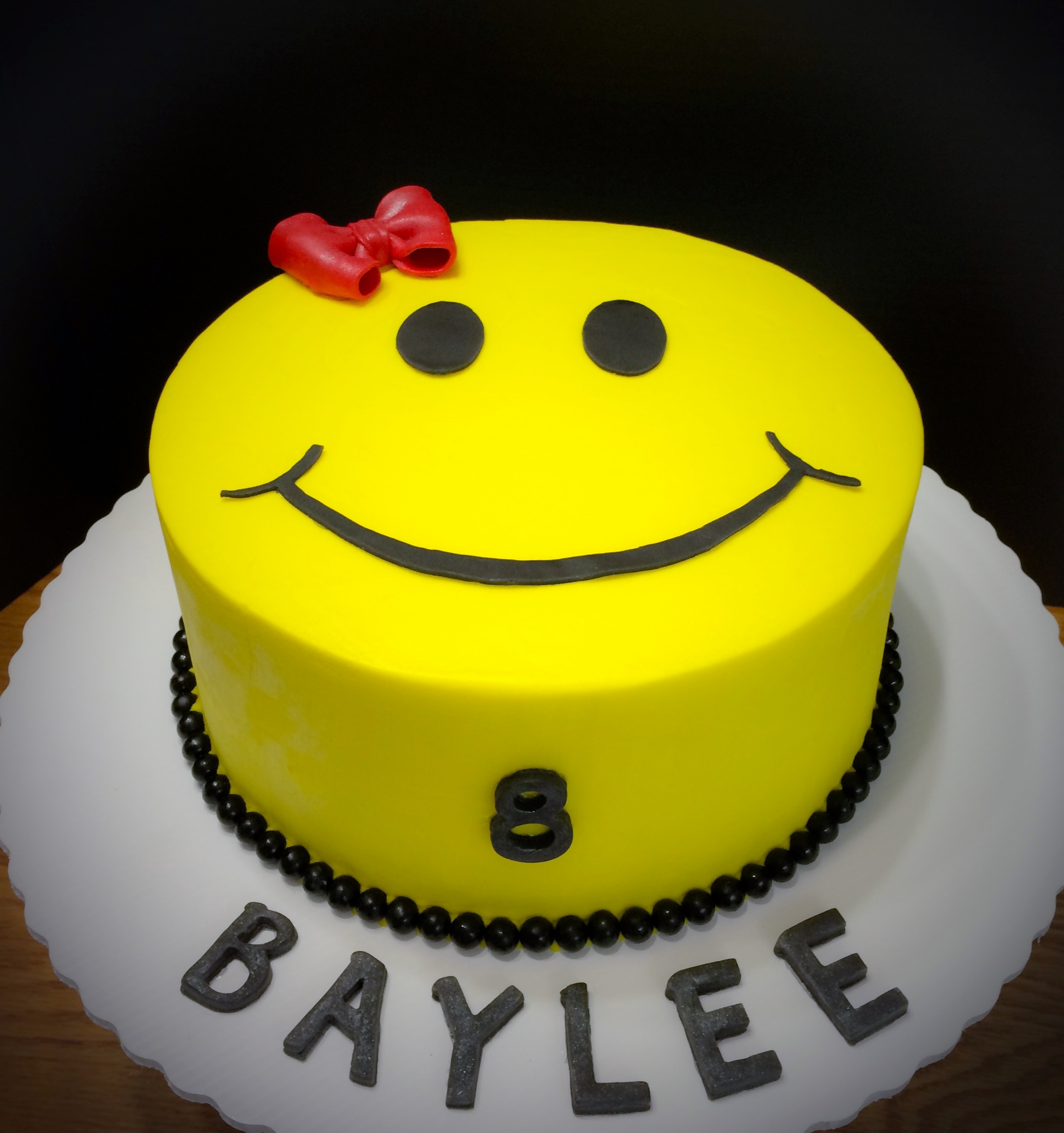 Birthday Cake Emoticon
 Smiley Face Birthday Cake CakeCentral