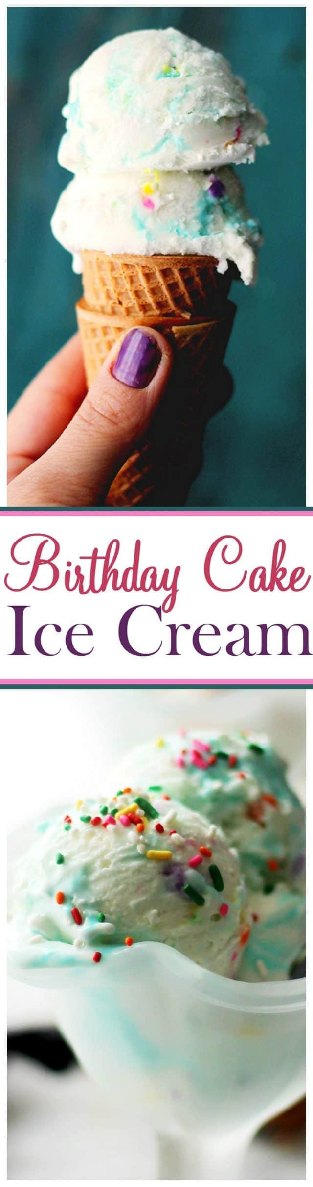Birthday Cake Ice Cream Recipe
 Birthday Cake Ice Cream Recipe