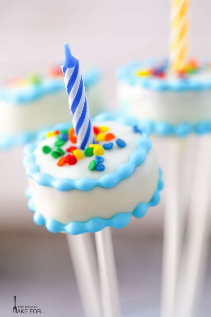 Birthday Cake Pops Recipe
 Birthday Cake Cake Pops What Should I Make For