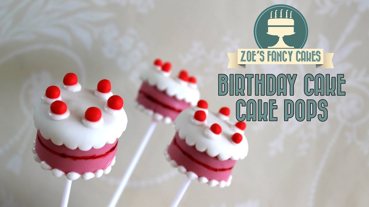 Birthday Cake Pops Recipe
 Birthday cake pops How to make birthday cake cake pops