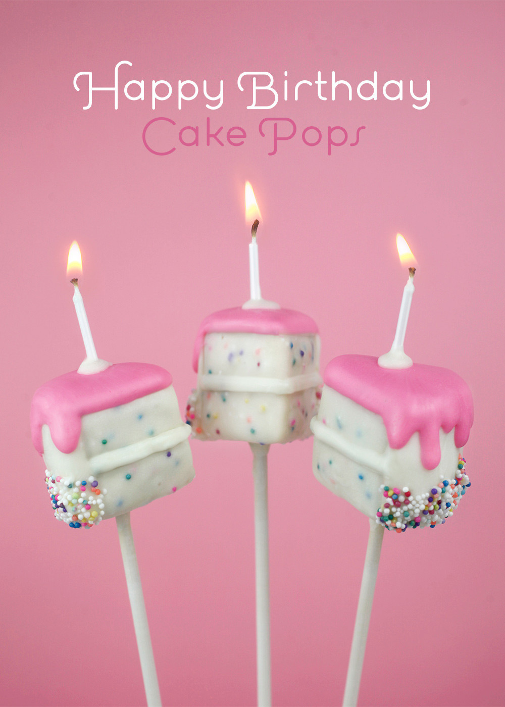 Birthday Cake Pops Recipe
 Happy Birthday Cake Pops – bakerella