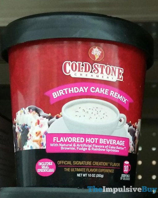 Birthday Cake Remix Cold Stone
 SPOTTED ON SHELVES – 9 23 2016 – The Impulsive Buy