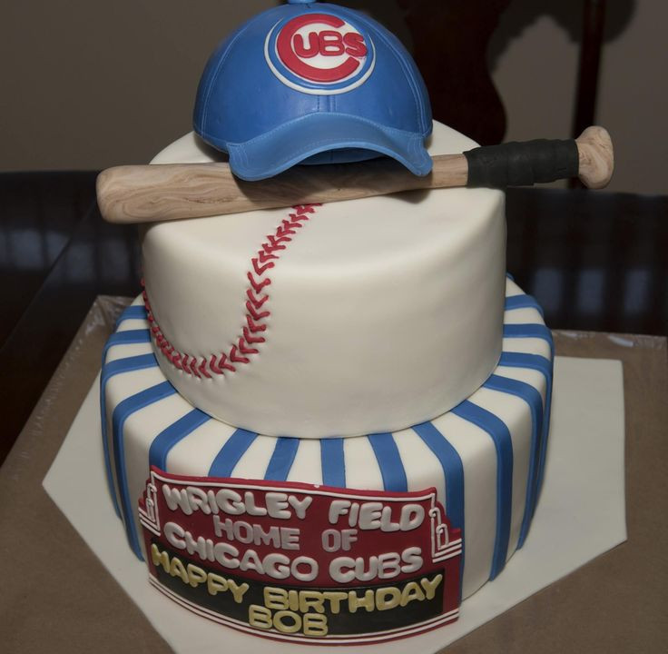Birthday Cakes Chicago
 ideas about Chicago Cubs Cake on Pinterest