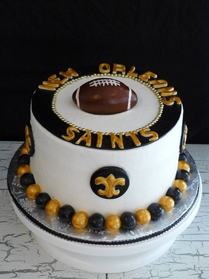 Birthday Cakes New Orleans
 17 Best images about New Orleans Saints Cakes on Pinterest