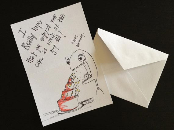 Birthday Card Drawings
 Birthday Card Designs 35 Funny & Cute Examples