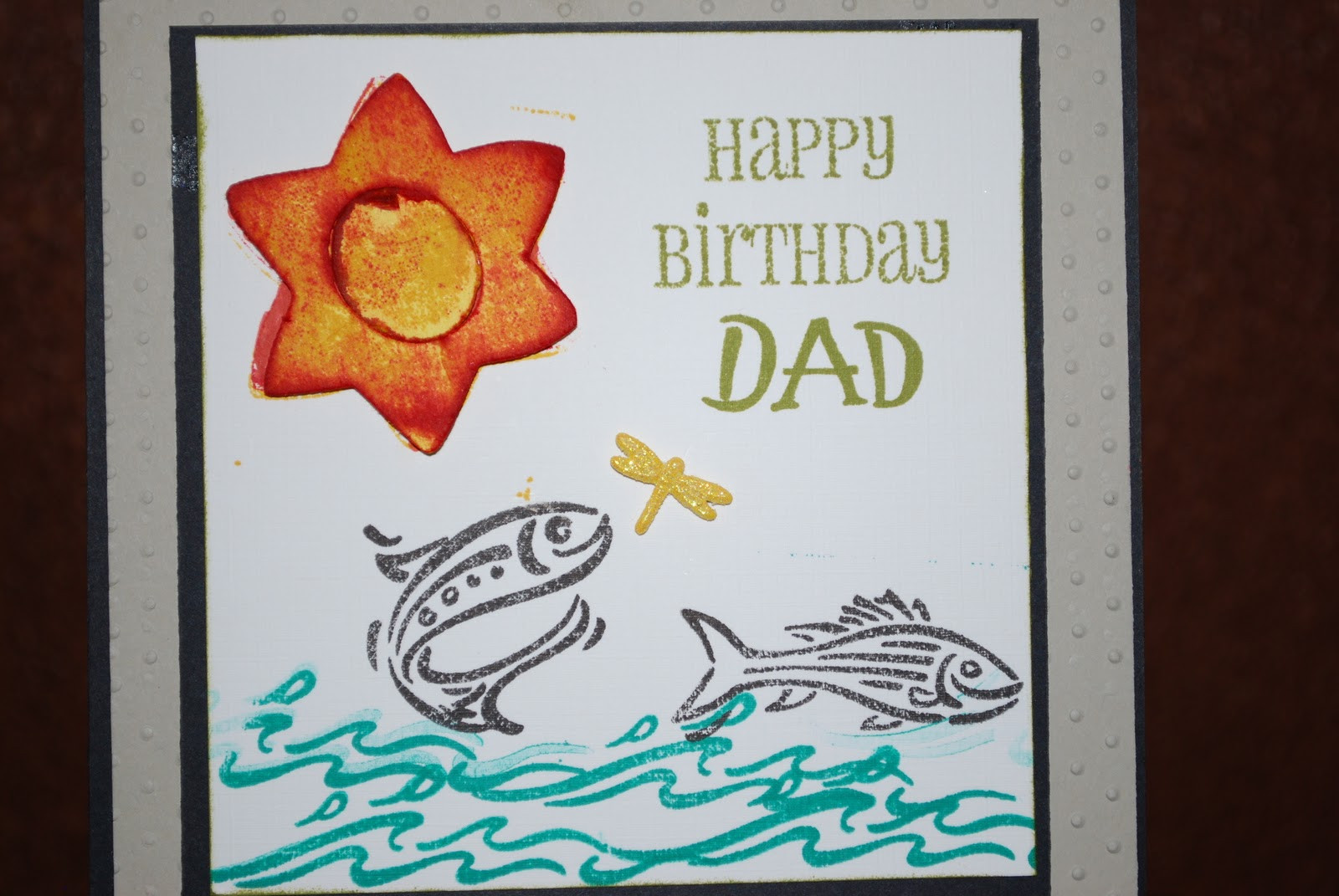 Birthday Card For Dad
 Roma s Creations Happy Birthday Card for my Dad