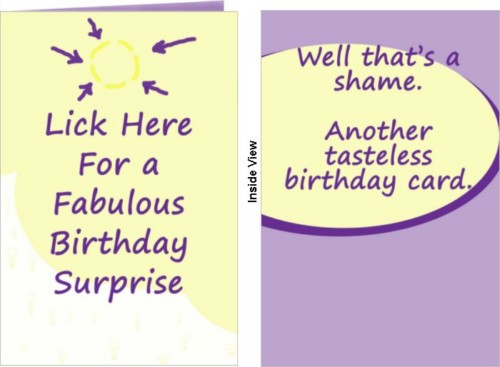 Birthday Card Quotes Funny
 Crude Birthday Quotes QuotesGram