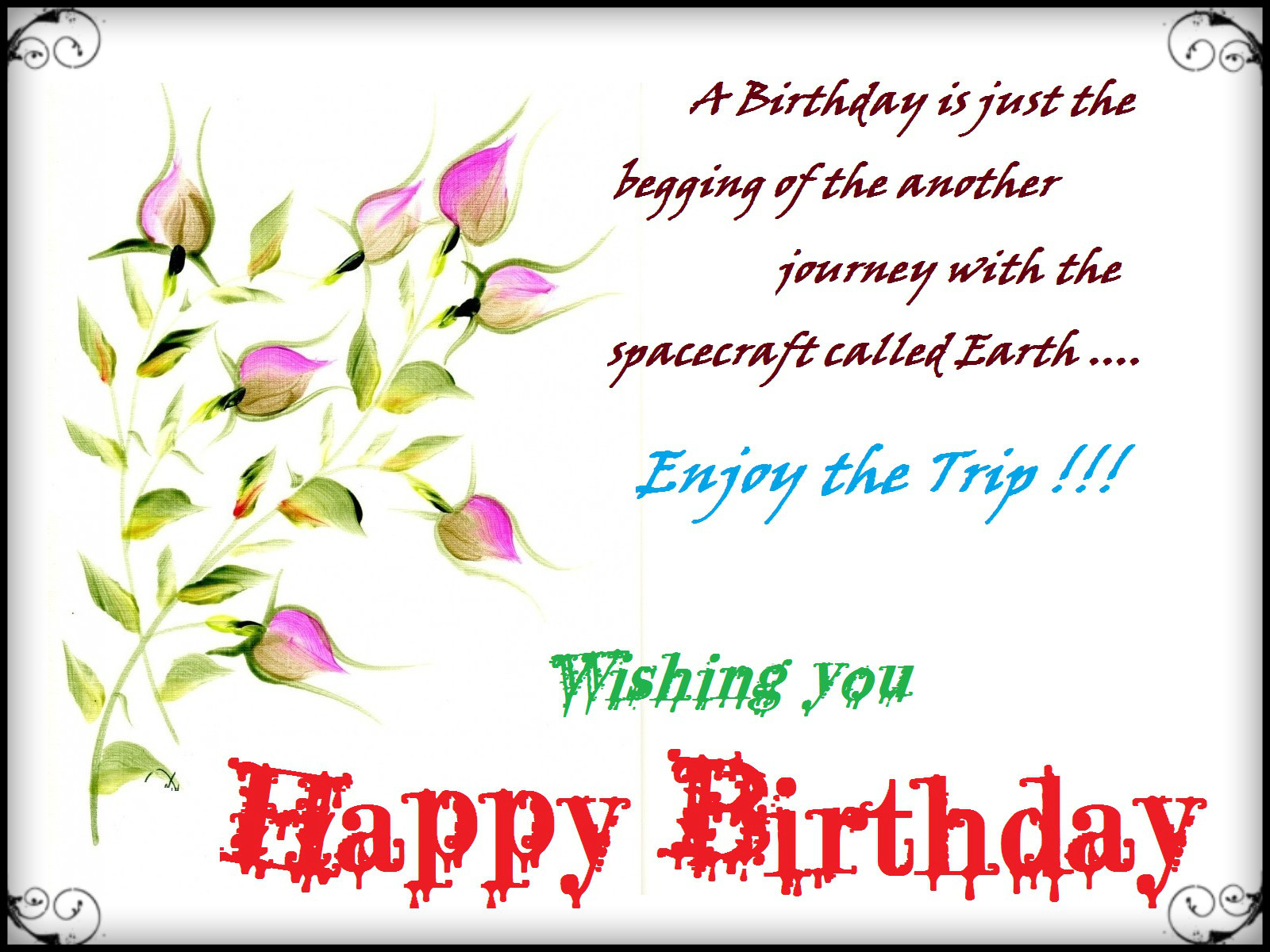 Birthday Card Wording
 gudu ngiseng blog Birthday Wishes Picture 2014