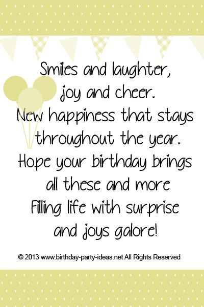 Birthday Card Wording
 17 Best images about Cute Happy Birthday Quotes and