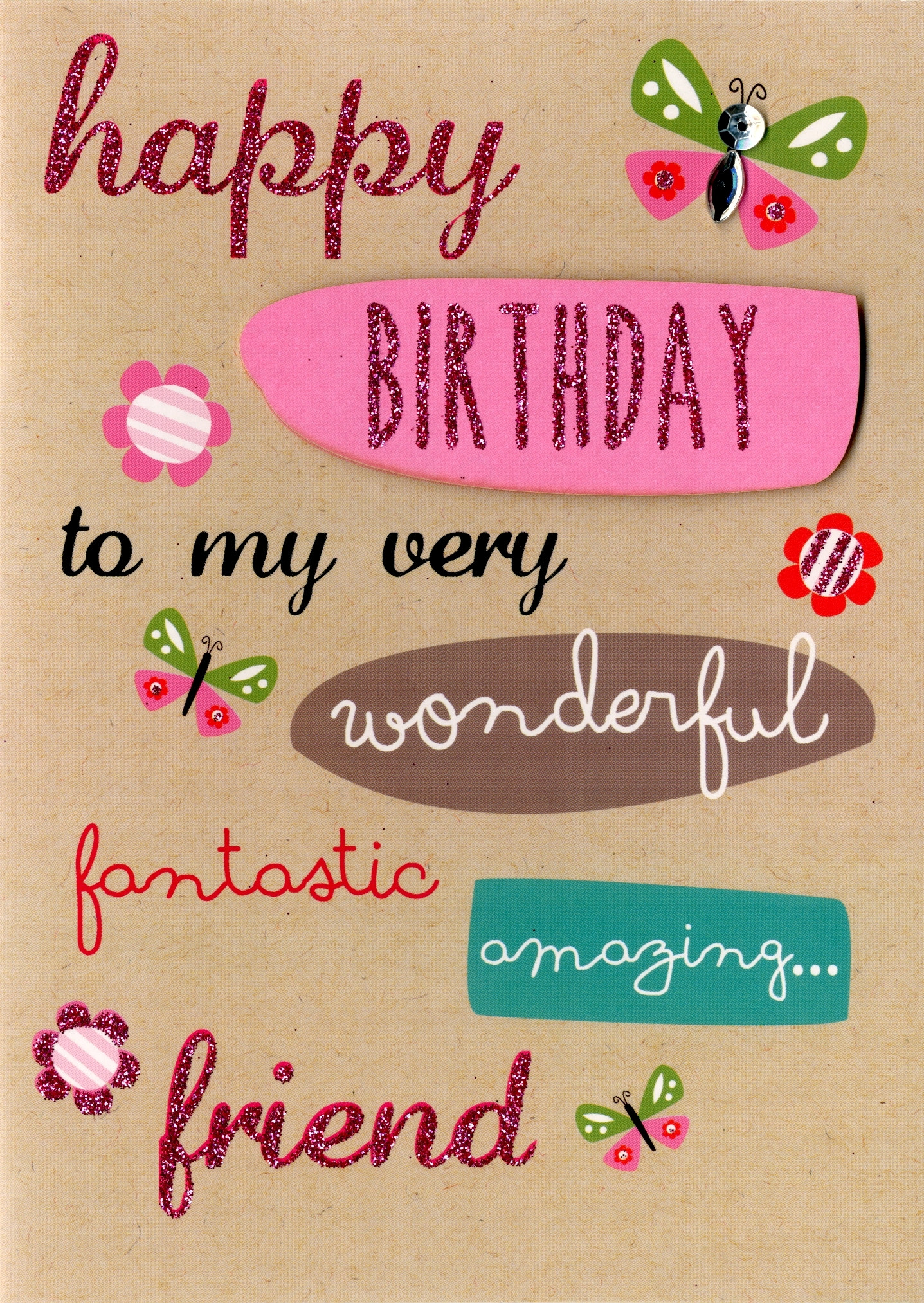 Birthday Cards For A Friend
 Friend Birthday Greeting Card Second Nature Yours Truly