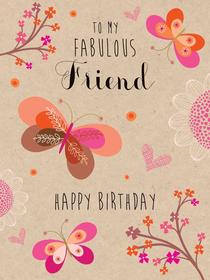 Birthday Cards For Friend
 To M Fabulous Friend Happy Birthday s and