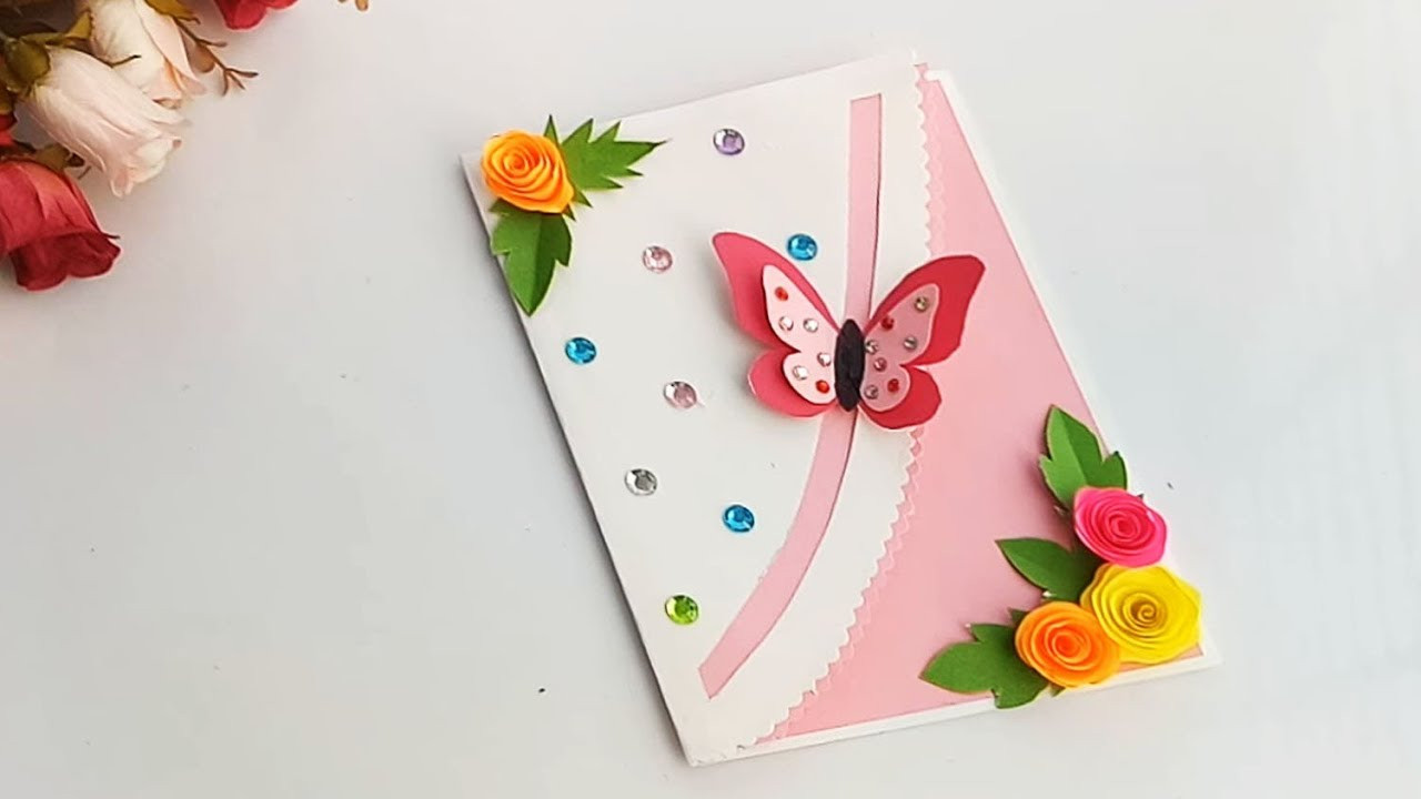 Birthday Cards For Friend
 How to make Special Butterfly Birthday Card For Best