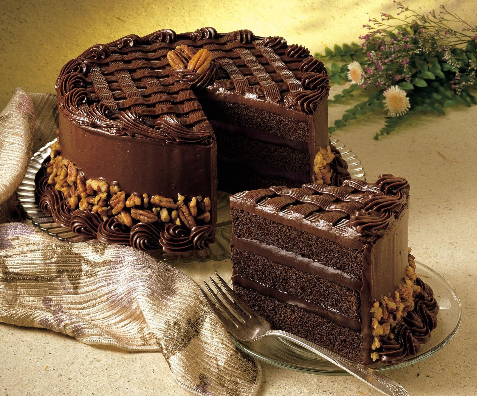 Birthday Chocolate Cake
 Happy Birthday eCards Cakes Wishes SMS Dress Recipes Poem