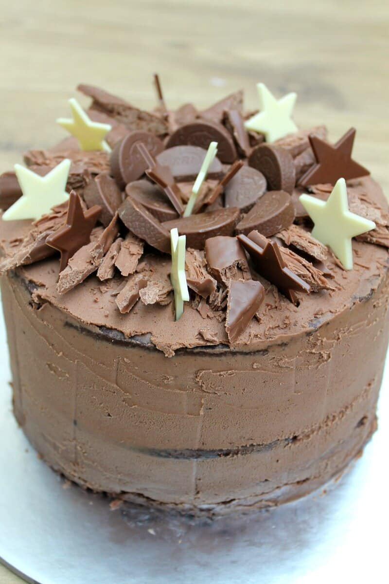 Birthday Chocolate Cake
 Chocolate Birthday Cake BakingQueen74