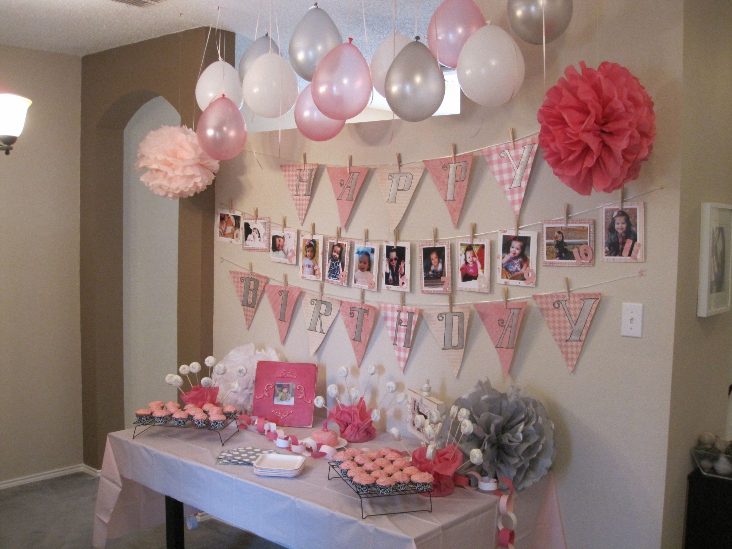 Birthday Decorations At Home
 New First Birthday Home Decoration Ideas