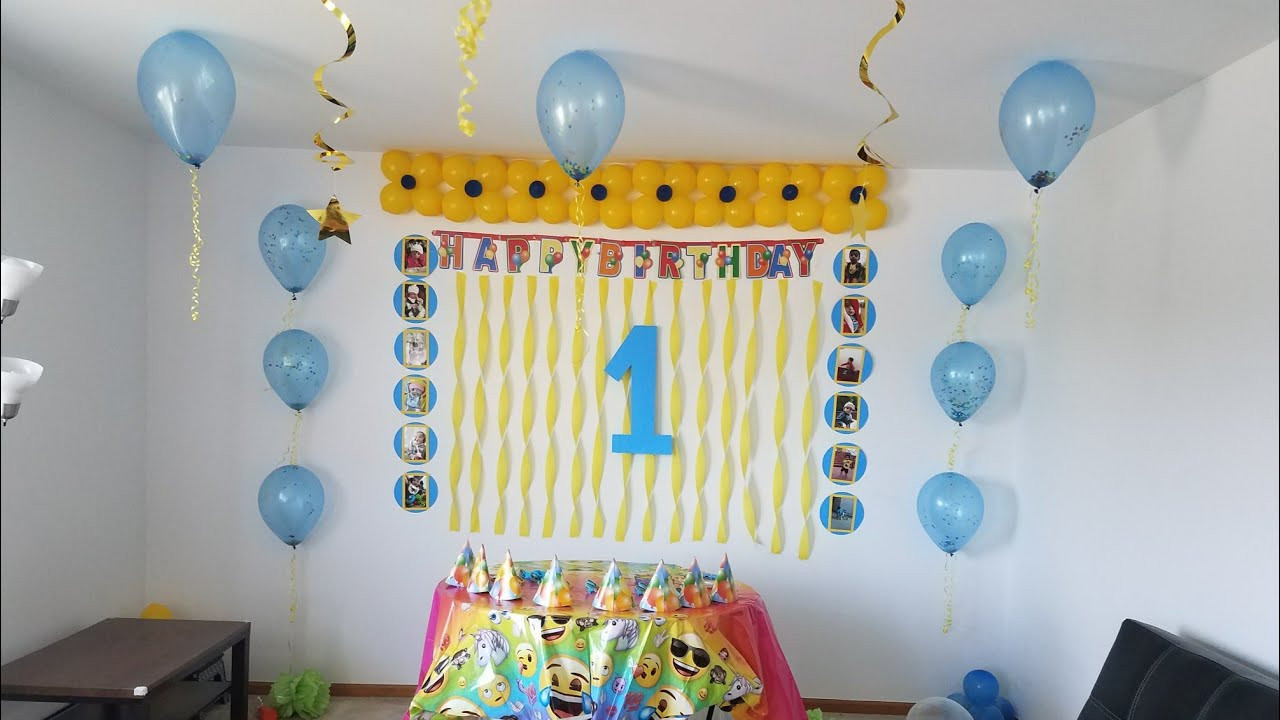 Birthday Decorations At Home
 Birthday decoration ideas at home