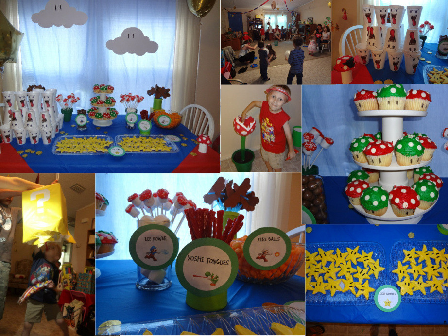 Birthday Decorations
 Mario Party Decorations