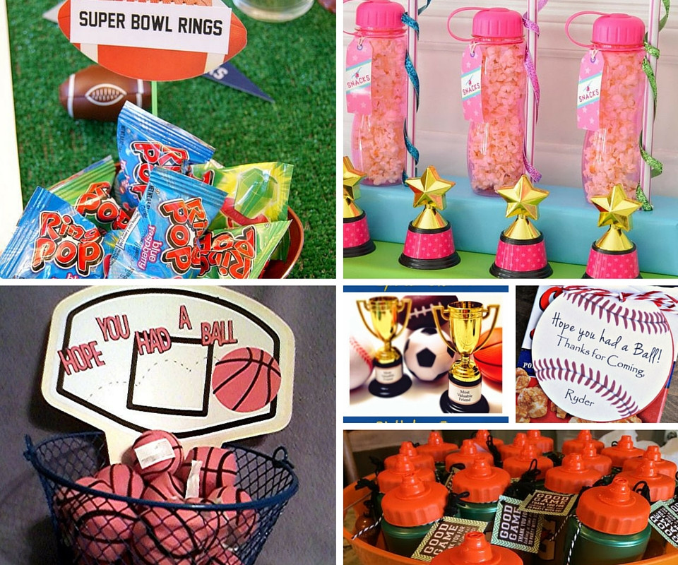 Birthday Gift Bag Ideas
 Sports Party Ideas