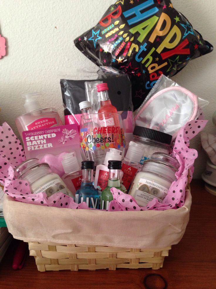 Birthday Gift Basket Ideas For Best Friend
 Gift basket I put to her for my Besties Bday laurarivas