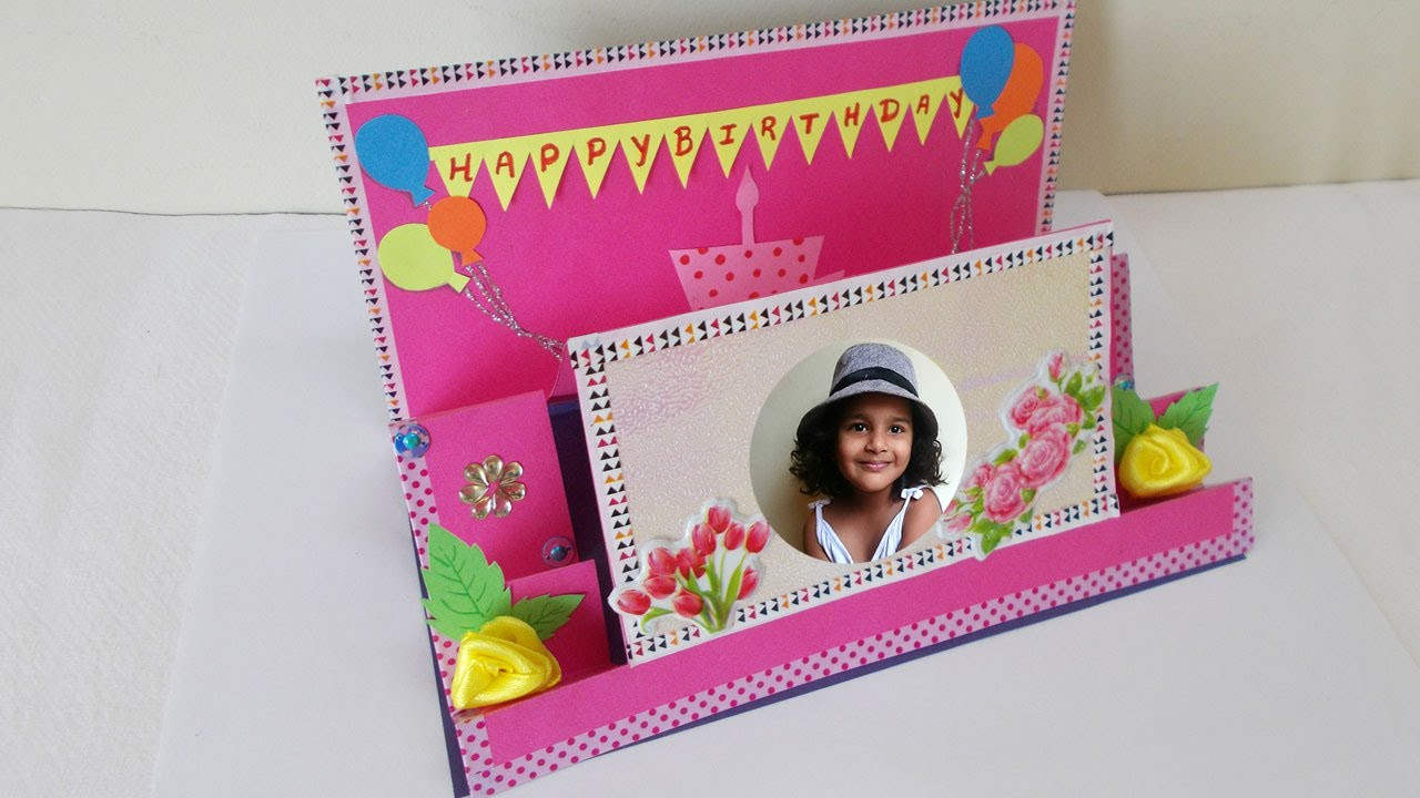 Birthday Gift Card Ideas
 Handmade Gift Ideas How To Make DIY Pop Up Birthday