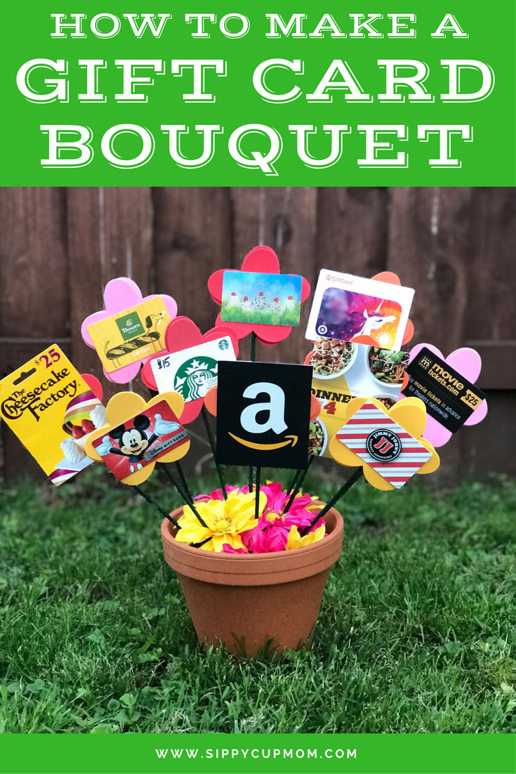 Birthday Gift Card Ideas
 How To Make a Gift Card Bouquet
