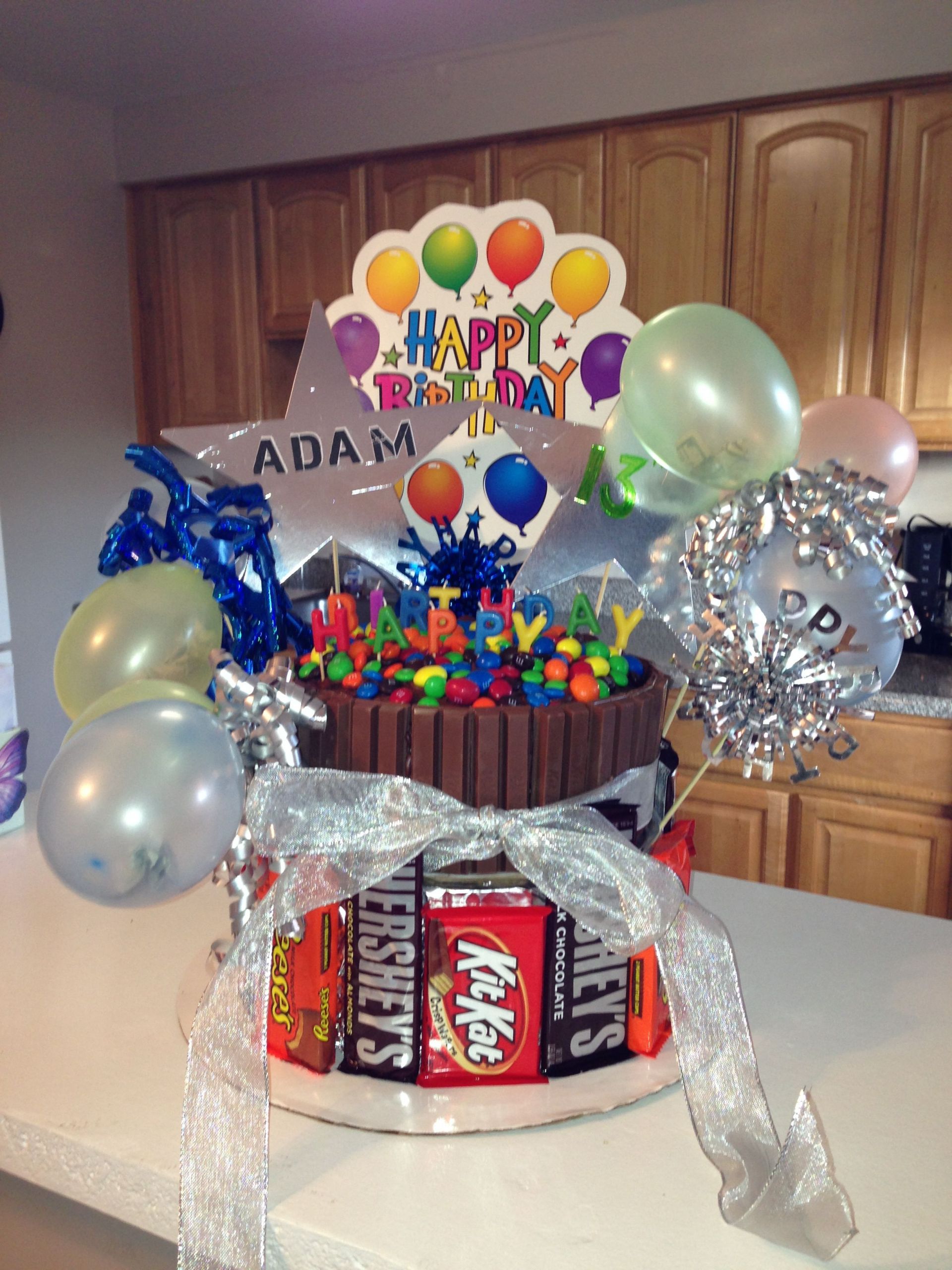 Birthday Gift Ideas 13 Year Old Boy
 13 year old candy bar kit kat cake