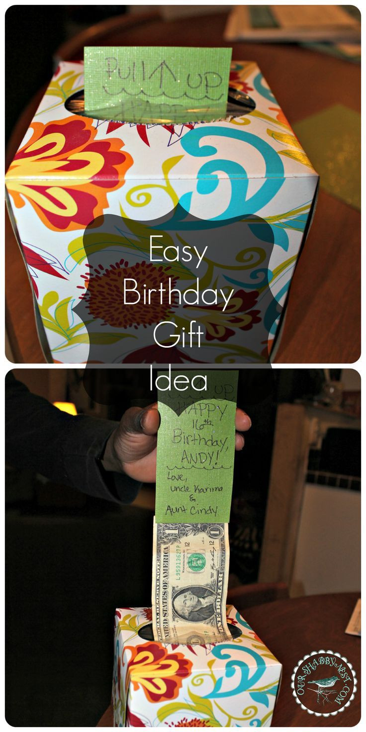 Birthday Gift Ideas 16 Year Old Boy
 Birthday t idea Money