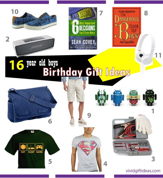 Birthday Gift Ideas 16 Year Old Boy
 Pin on Gifts for Teenagers