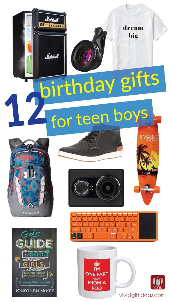Birthday Gift Ideas For Boys
 List of 12 Coolest Birthday Gifts for Teen Guys