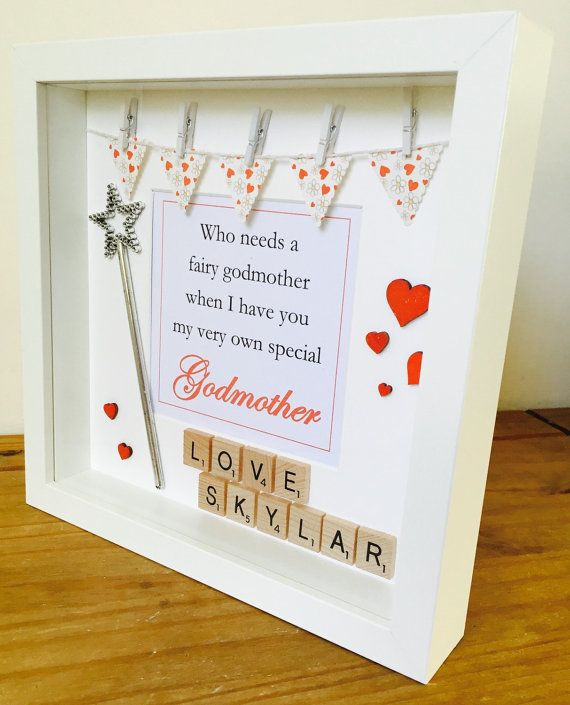 Birthday Gift Ideas For Godmother
 This listing is for a personalised special godmother t
