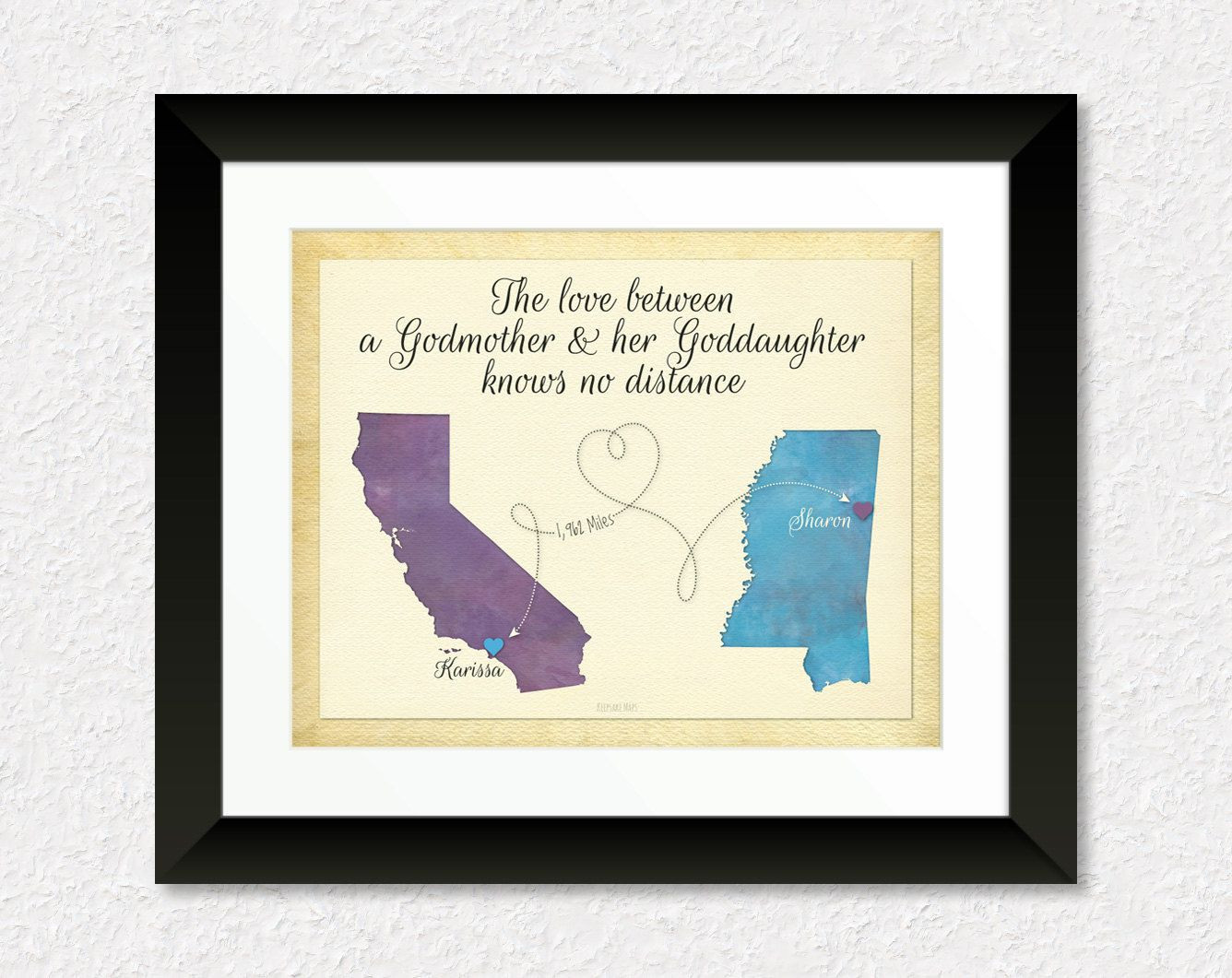 Birthday Gift Ideas For Godmother
 Godmother Gift Goddaughter Gift Long Distance Gift