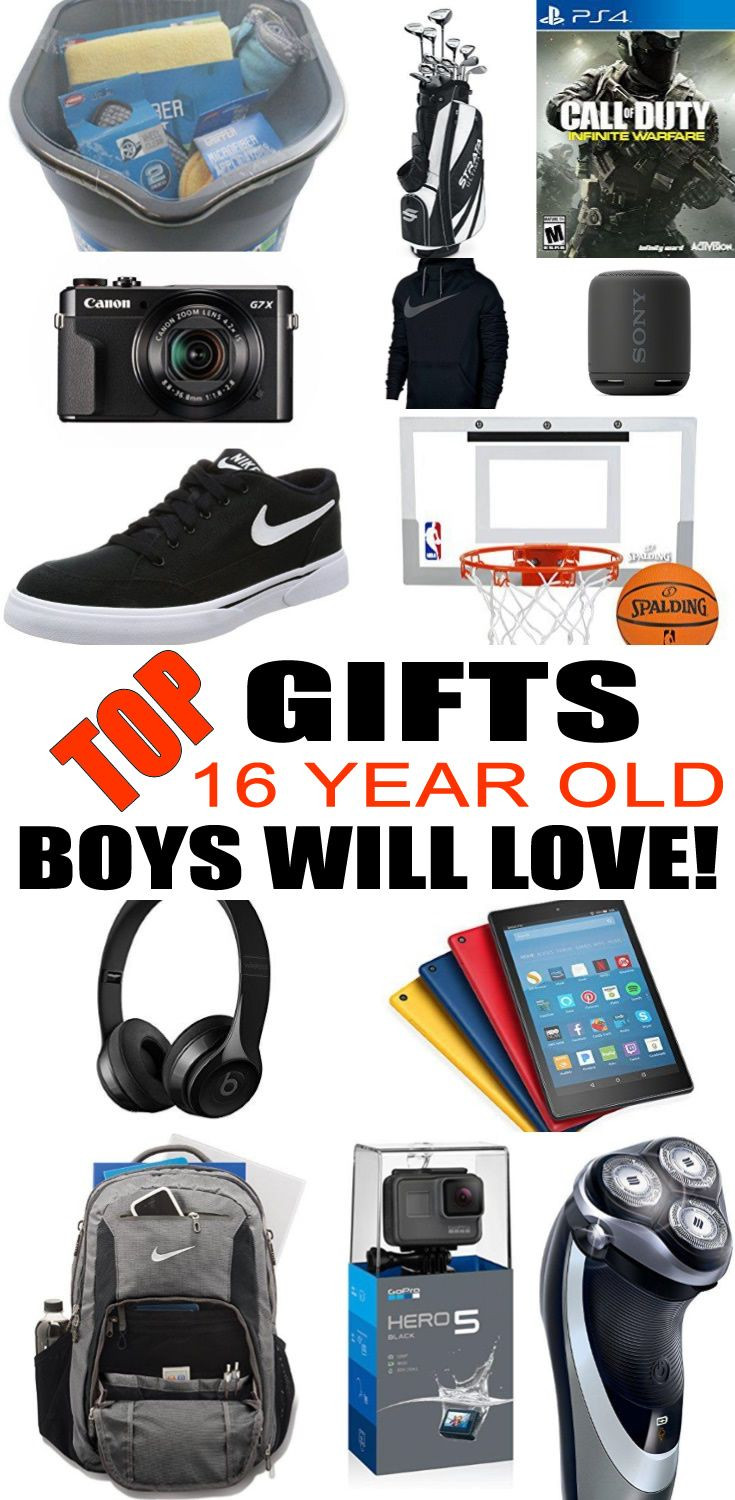 Birthday Gift Ideas For Teenage Guys
 Best Gifts for 16 Year Old Boys