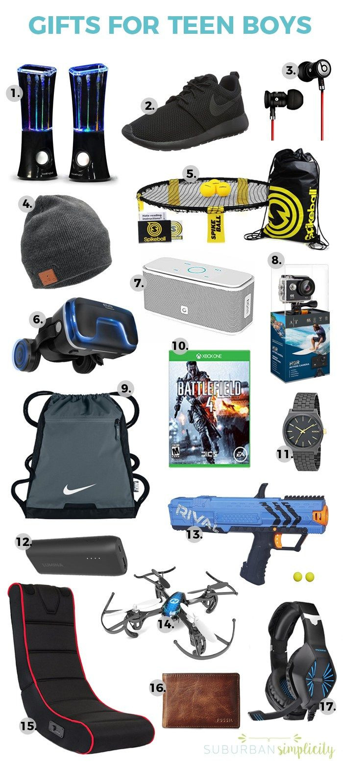Birthday Gift Ideas For Teenage Guys
 Pin on The BEST Gift Ideas For Everyone on Your List