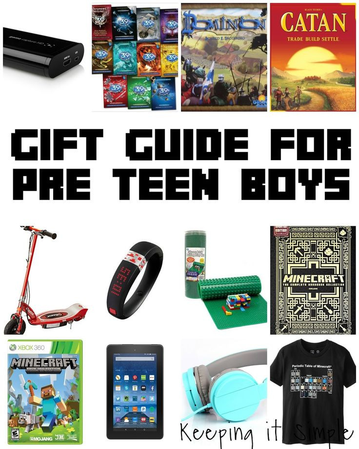 Birthday Gift Ideas For Teenage Guys
 Guide Gift for Pre Teen Boys and $100 Gift Card GIVEAWAY