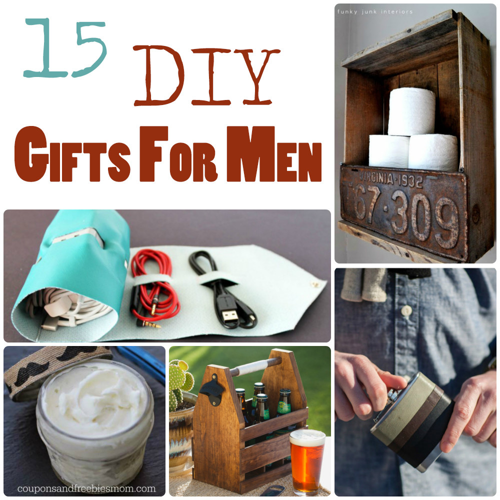Birthday Gifts For Guys
 15 DIY Gifts for Men