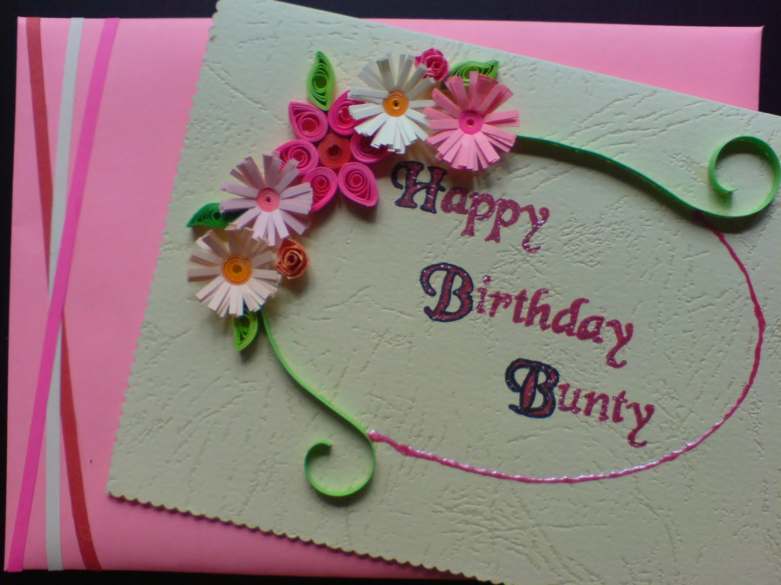 Birthday Greeting Cards
 Chami Crafts Handmade Greeting Cards Happy Birthday