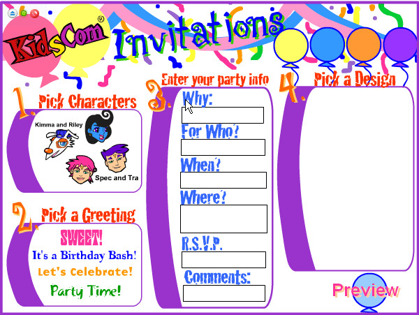 Birthday Invitation Maker Free
 Free Invitation Card