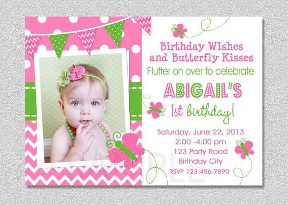 Birthday Invitations For Girl
 Butterfly Birthday Invitation Butterfly Invitation Girl