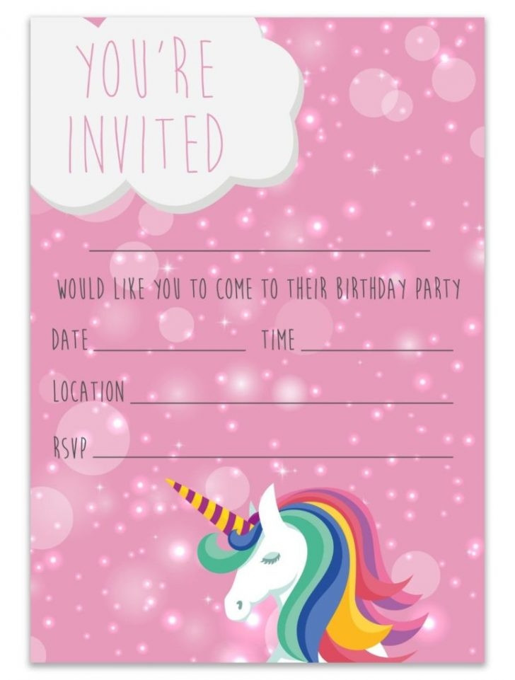 Birthday Invitations For Girl
 Awesome Girl Birthday Invitation Templates Collection