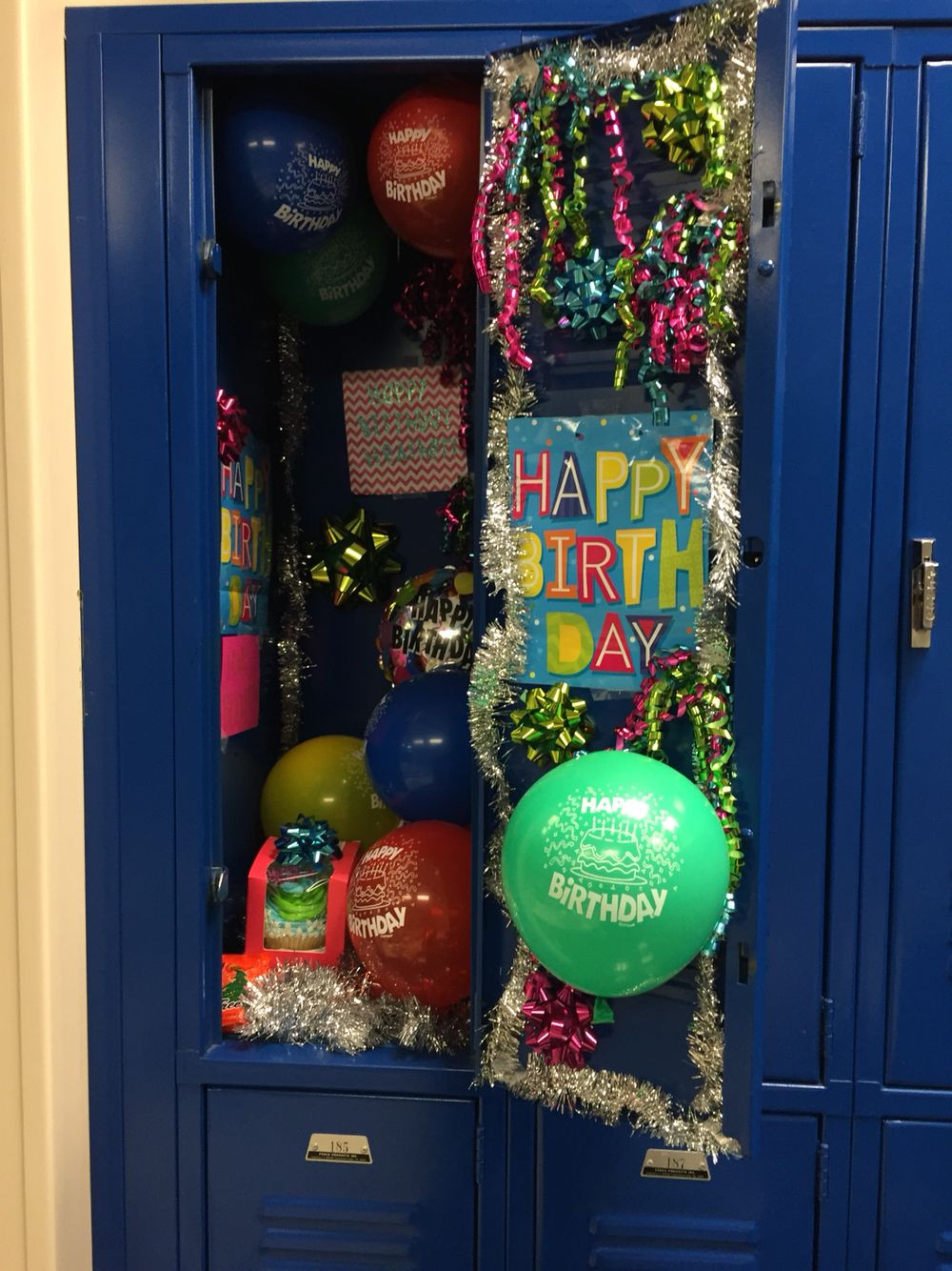 Birthday Locker Decorations
 Surprise your friend on their Birthday at school